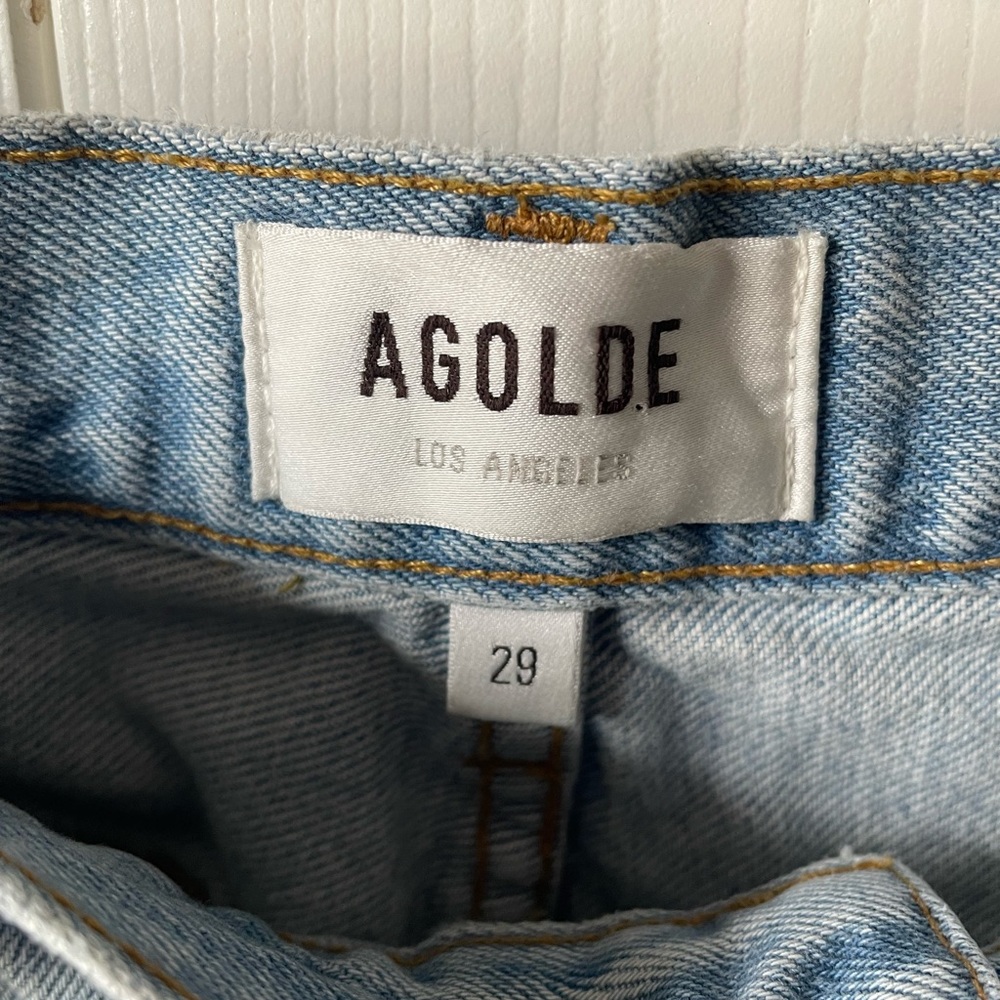 Agolde Riley cropped jeans - Picture 3 of 5